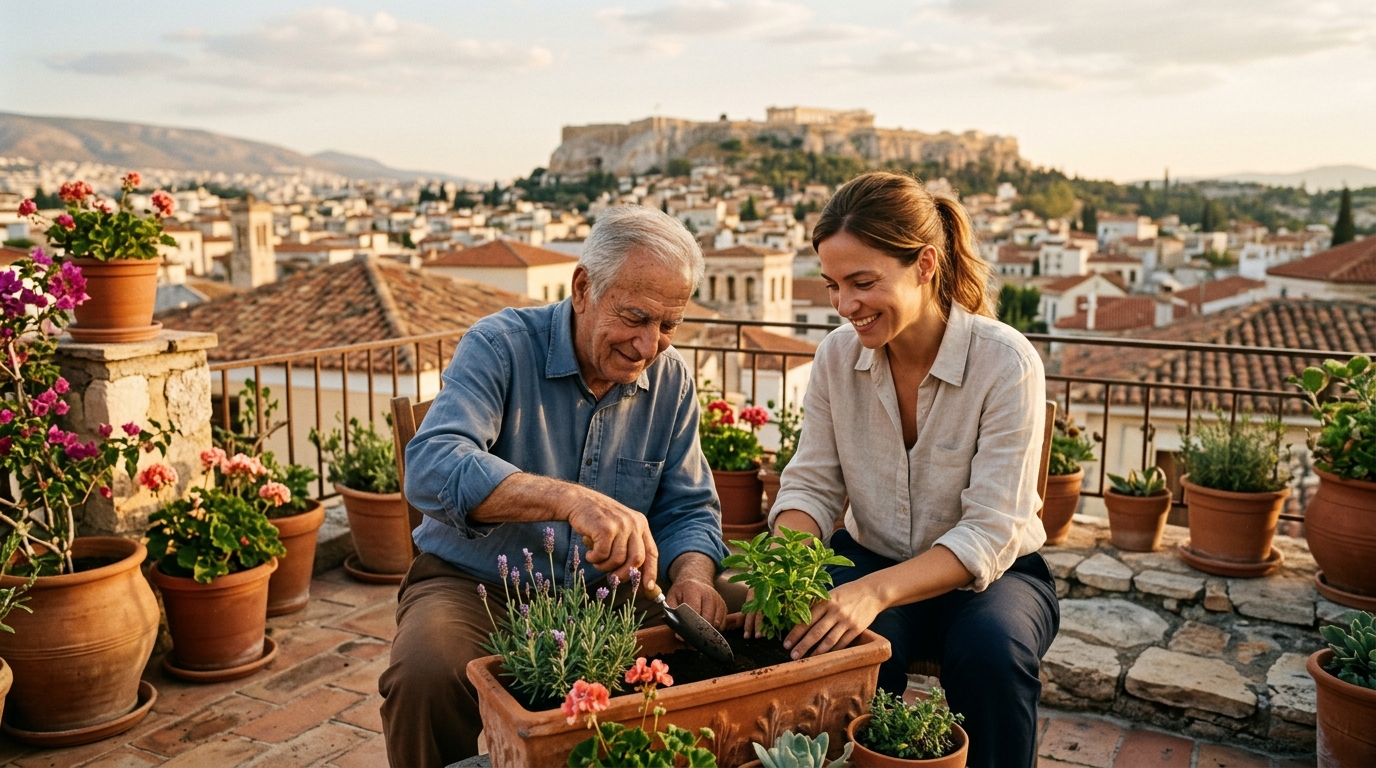 Φωτογραφία: Επίσκεψη κατ' οίκον φροντίδας